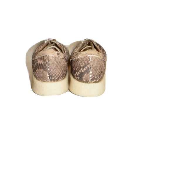 YEEZY Season 6 Crepe Sneaker Surfaces in Python Skin Size 35 EU 5.5 US - Picture 8 of 8